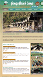 Mobile Screenshot of gangabeachcamp.com